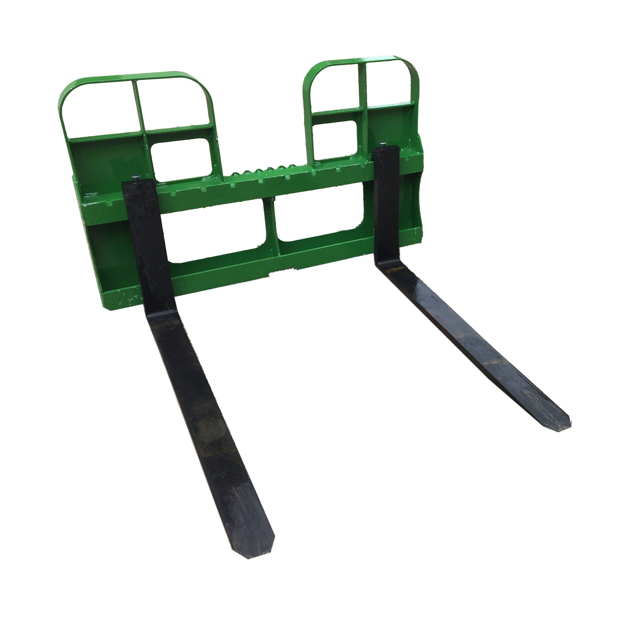 4200 Lb Capacity Hla Pallet Forks With 48 Tines In John Deere Quick Attach